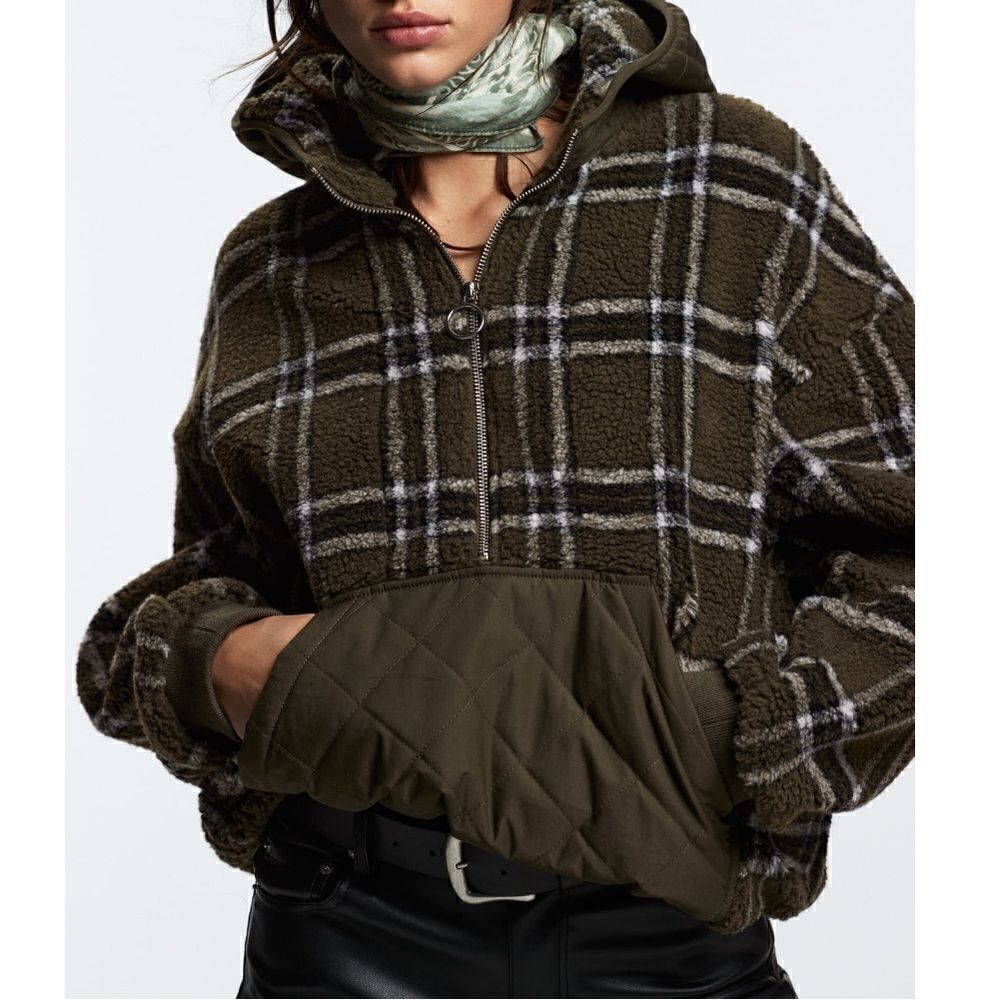 NWT Zara Combination Jacket - Picture 2 of 11